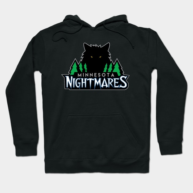 Minnesota Nightmares Hoodie by statswish